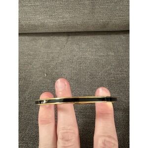 Beautiful Vintage‎ MONET Black/Gold Tone Bracelet